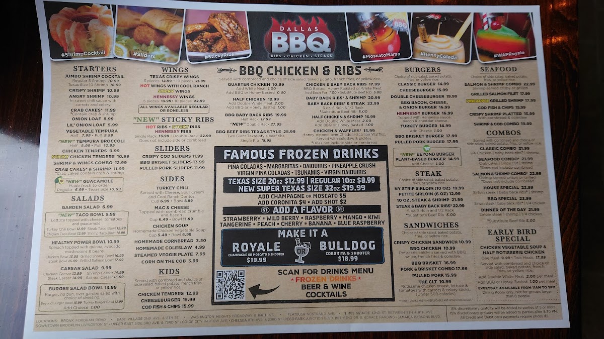 Dallas BBQ Menu - Image 3